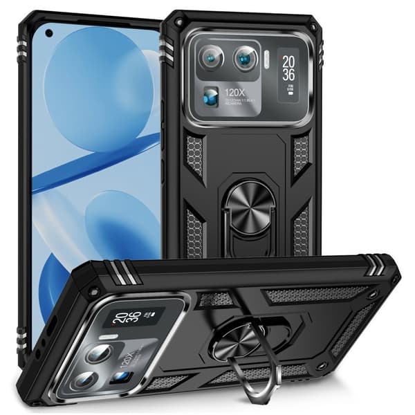 Bofink Combat Xiaomi Mi 11 Ultra Suojakotelo - Musta Black