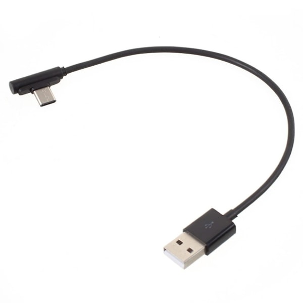 Universaali 90-Asteinen USB Lataus Datakaapeli C-malli - 0,2m White