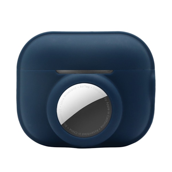 AirPods Pro 2 / AirTags silikoneetui - Midnatsblå Blue