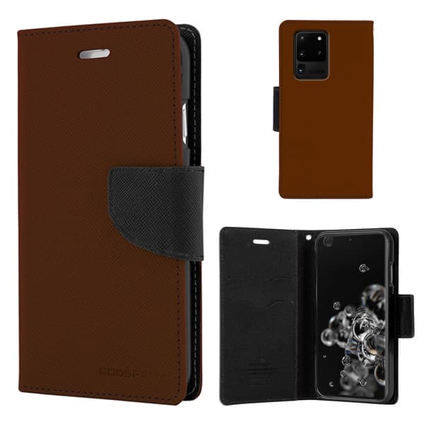 MERCURY Fancy dagbok - Samsung Galaxy S20 Ultra - Brun Brown