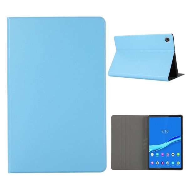 Lenovo Tab M10 FHD Plus simple leather flip case - Baby Blue Blue