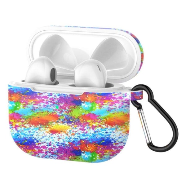 AirPods 3 colorful silicone pattern case - Colorful Print multifärg