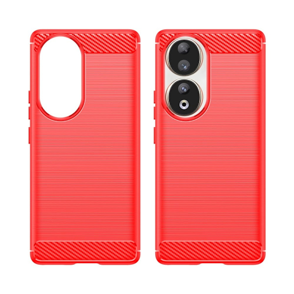 Carbon Flex Etui Honor 90 - Rød Red