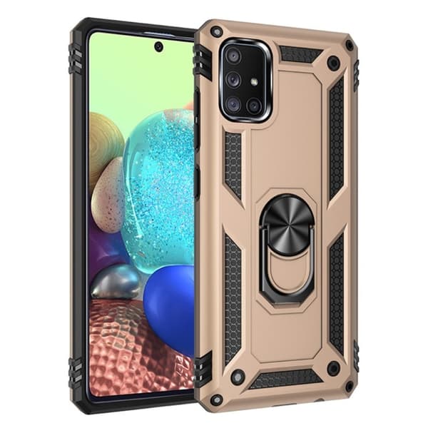 Bofink Combat Samsung Galaxy A71 5G Etui - Guld Gold