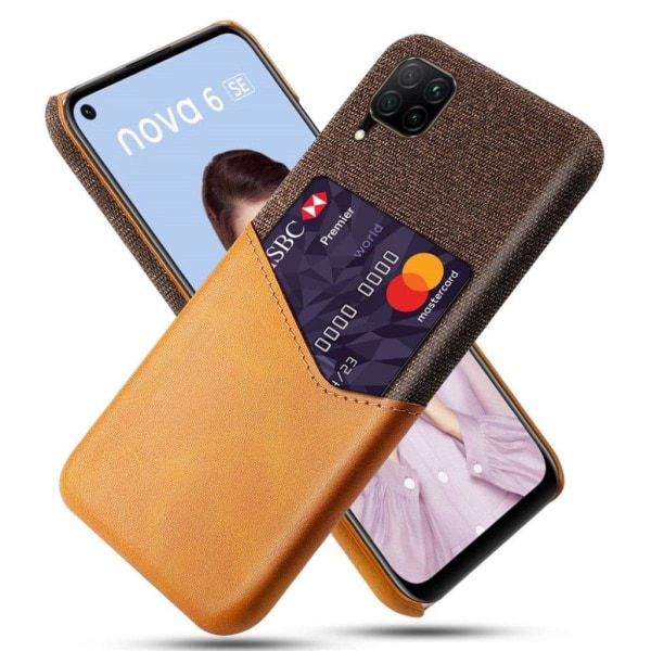 Bofink P40 Lite / Nova 6 SE Card cover - Brun Brown