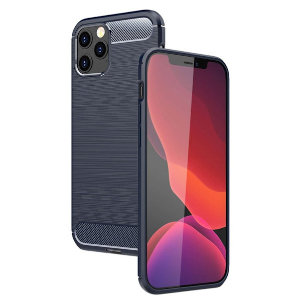 Carbon Flex Etui iPhone 12 Pro Max - Blå Blue