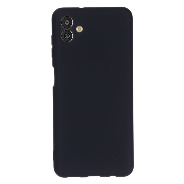 Matte Liquid silikone cover til Samsung Galaxy M13 5G - Sort Black