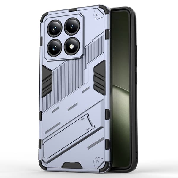 Stødsikkert moderne Xiaomi 14T hybridcover - Mørkeblå Blue