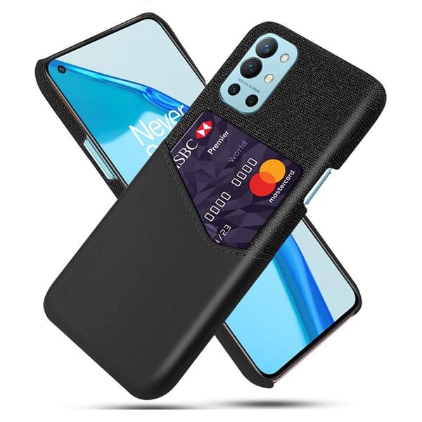 Bofink OnePlus 9R Card Deksel - Svart Black