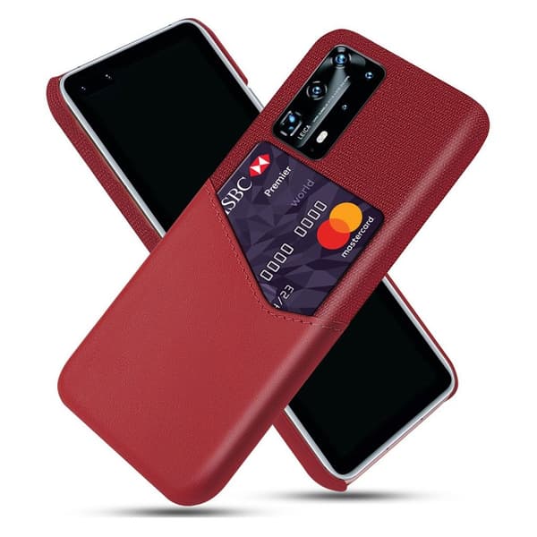 Bofink Huawei P40 Pro Card kuoret - Punainen Red