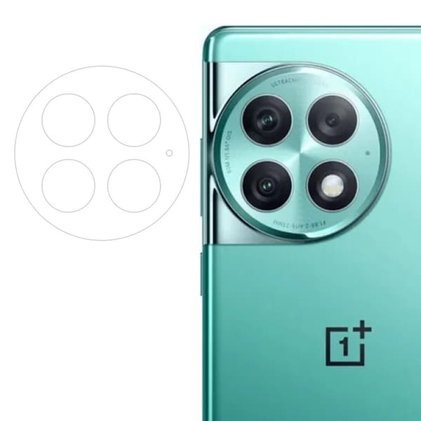 Enkelt OnePlus Ace 2 Pro linsskydd för kameran Transparent