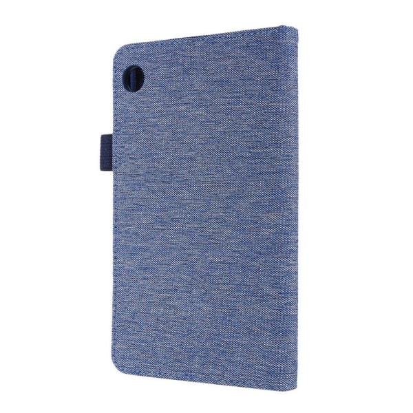 Lenovo Tab M7 cloth theme leather case - Blue Blue