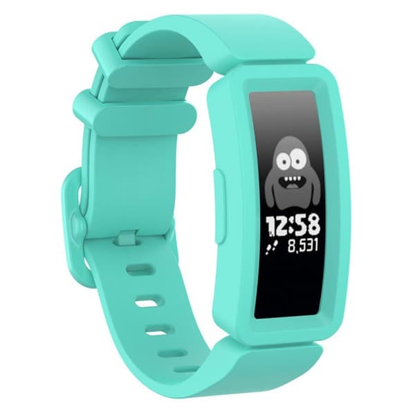 Fitbit Inspire / Inspire HR silikoninen kellonauha - Syaani Green