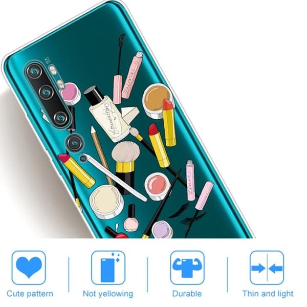 Deco Xiaomi Mi CC9 Pro / Mi Note 10 deksel - Cosmetics Multicolor