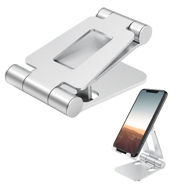 Universal aluminiumslegering til bordmontering - Sølv Silver grey