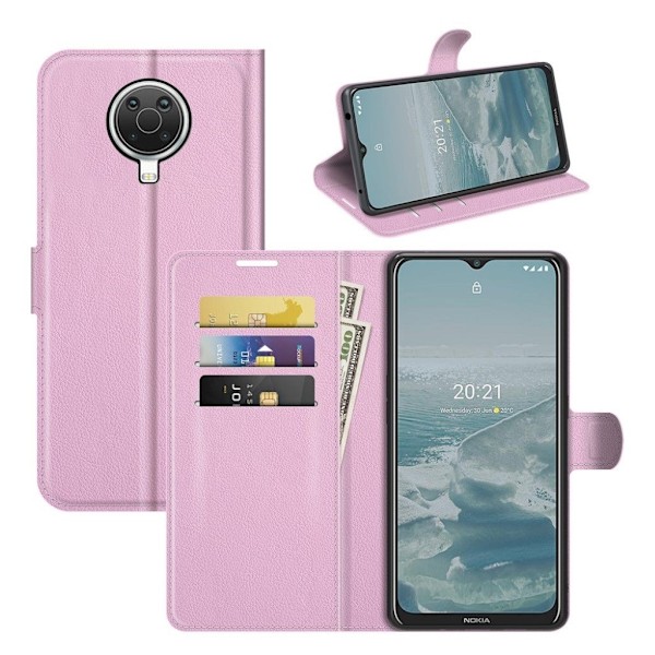 Classic Nokia G20 Flippetui - Rosa Pink