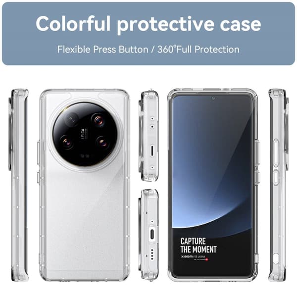 Xiaomi 13 Ultra smart telefonskal i akryl - Transparent Transparent