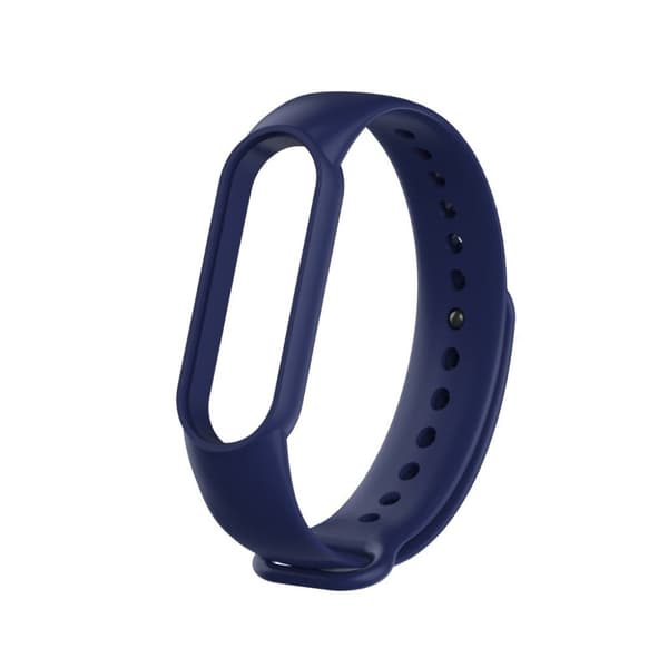 Xiaomi Mi Band 5 silikonklokkearmbånd - Blå Blue