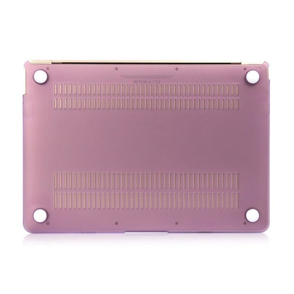 Ancker Macbook 12-inch (2015) Retina Display Hårdt Etui - Mat Li Purple