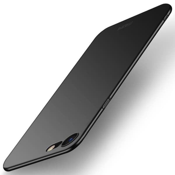 MOFi Slim Shield iPhone Se (2022) / Se 2020 / 8 / 7 Suojakotelo - Musta Black