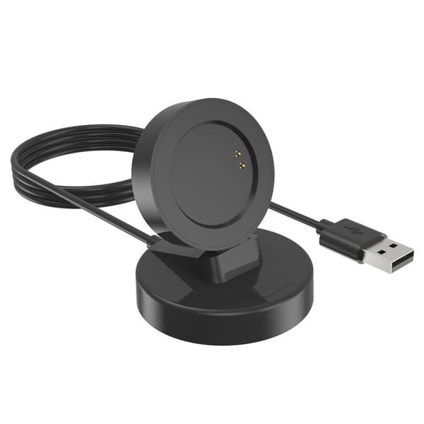 Realme Watch T1 USB-laddningsdocka med stativ Svart