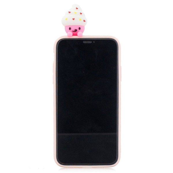 Cute 3D iPhone 11 skal - Rosa Rosa