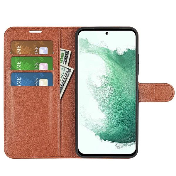 Classic Samsung Galaxy S23 Plus fodral - Brun Brun
