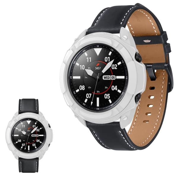 Samsung Galaxy Watch 3 (41mm) rustning TPU-ramme - Hvid White