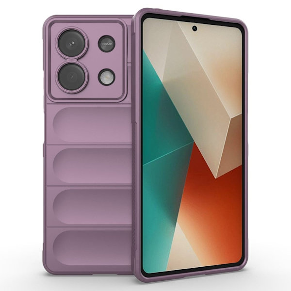 Blødt grebsformet Xiaomi Redmi Note 13 cover - Lyselilla Purple