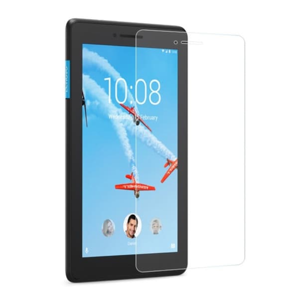 Lenovo Tab E7 kaareva reuna karkaistu lasi näytönsuoja Transparent