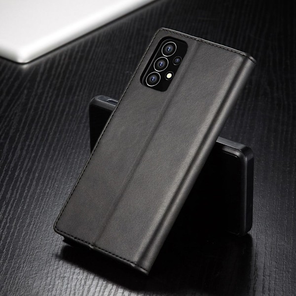 LC.Imeeke läder Samsung Galaxy A53 5G fodral - Svart Svart