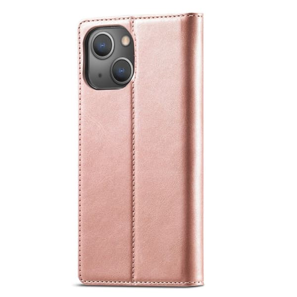 LC.Imeeke iPhone 13 Mini Flippetui - Rose Gull Pink