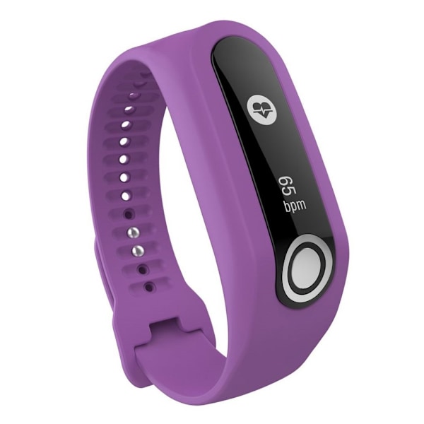 TomTom Touch Holdbart silikone rem - Lilla Purple