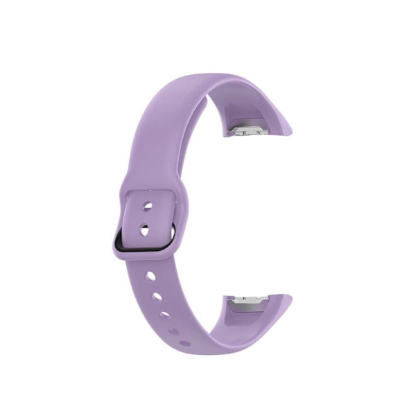 Samsung Galaxy Fit simple silicone watch band - Light Purple Purple