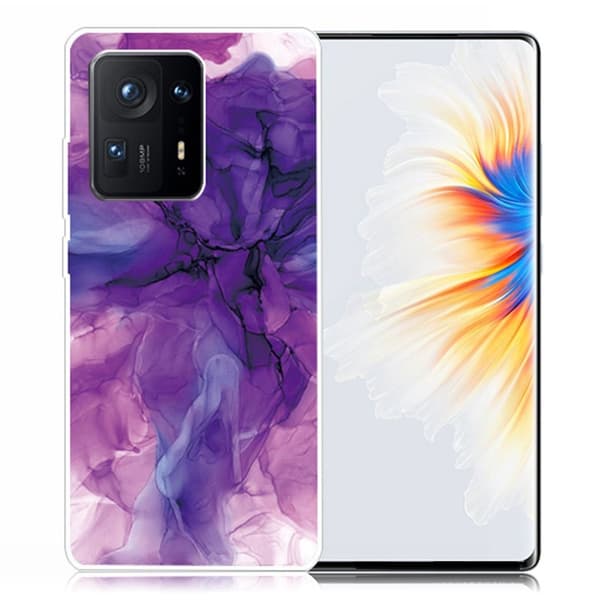 Marble Xiaomi Mix 4 Etui - Dreamy Lilla Klinkekule Purple