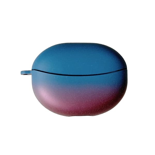 Oppo Enco Free 3 gradient stil deksel - Blå / Lilla Blue