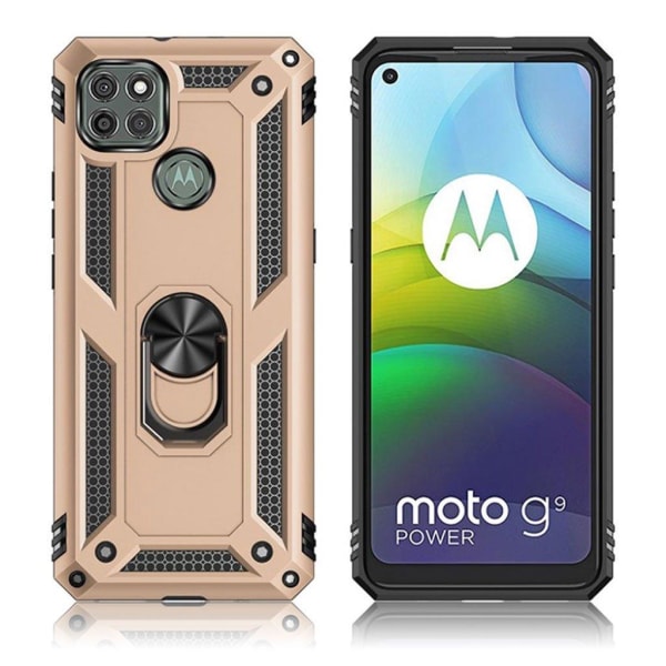 Bofink Combat Motorola Moto G9 Power skal - Guld Guld