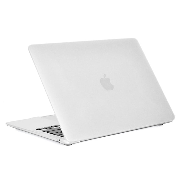 MacBook Air 13 Retina (A2179, 2020) / M1 (A2337, 2020) / (A1932, 2018-2019) erittäin ohut suojus - Läpinäkyvä Valkoinen White
