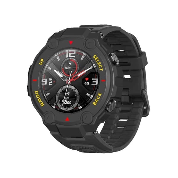 Amazfit T-Rex kompaktram - Röd Skala / Gula Ord multifärg
