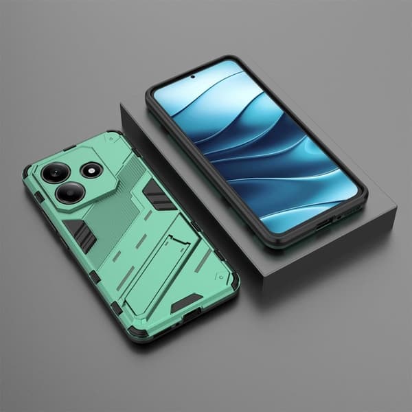 Stötsäkert Xiaomi Redmi Note 14 5G skal med modernt utseende - Grön Grön