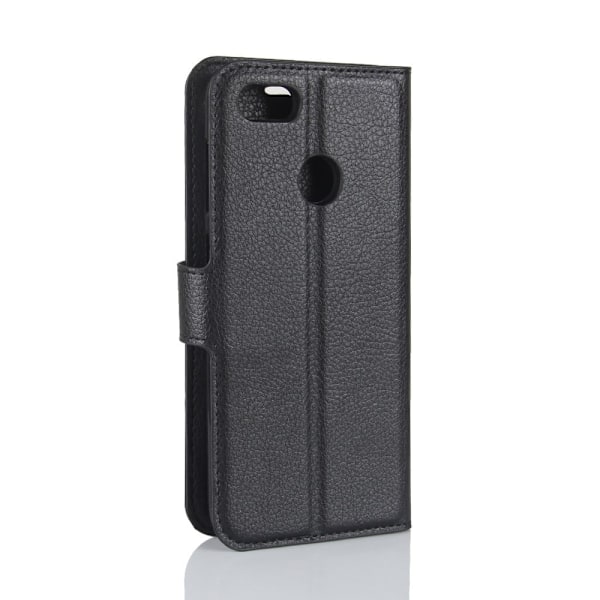 Huawei P9 Lite Mini Huawei P9 Lite Mini Vikbart läder fodral - Svart Svart