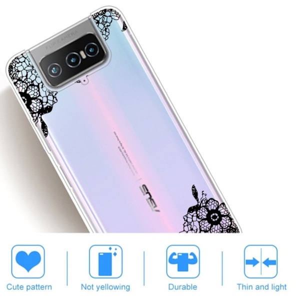 Deco Asus Zenfone 7 Pro cover - Sort Black