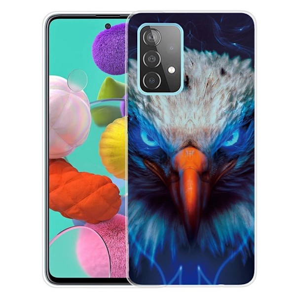 Deco Samsung Galaxy A23 kotelot - Pöllö Multicolor