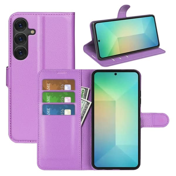 Classic Samsung Galaxy S25 flip etui - Lilla Purple
