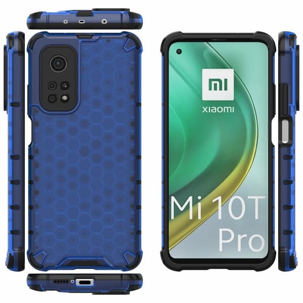 Bofink Honeycomb Xiaomi 11T / 11T Pro Etui - Blå Blue