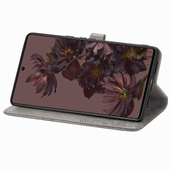 Mandala Google Pixel 7 Flippetui - Grå Silver grey