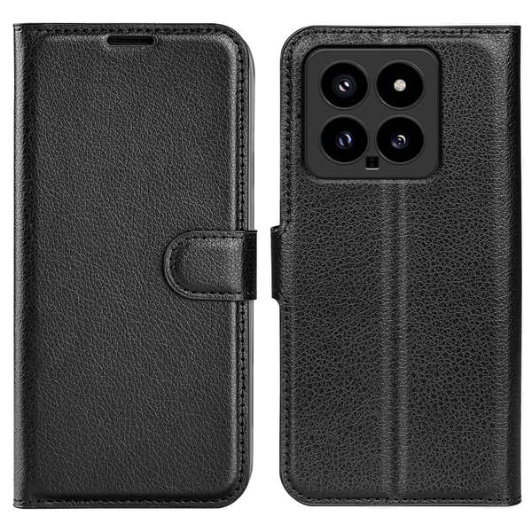 Classic Xiaomi 14 flipfodral - Svart Svart