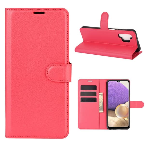Classic Samsung Galaxy A32 5G fodral - Röd Röd