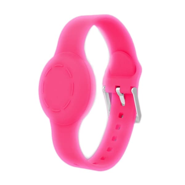 AirTags silikonisuojus lapsille - Valoisa Vaaleanpunainen Pink