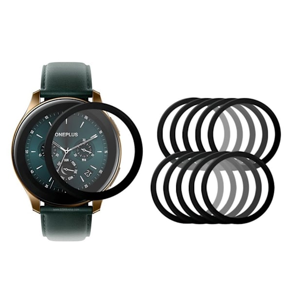 ENKAY OnePlus Watch PMMA screen protector - 10 Pack Transparent